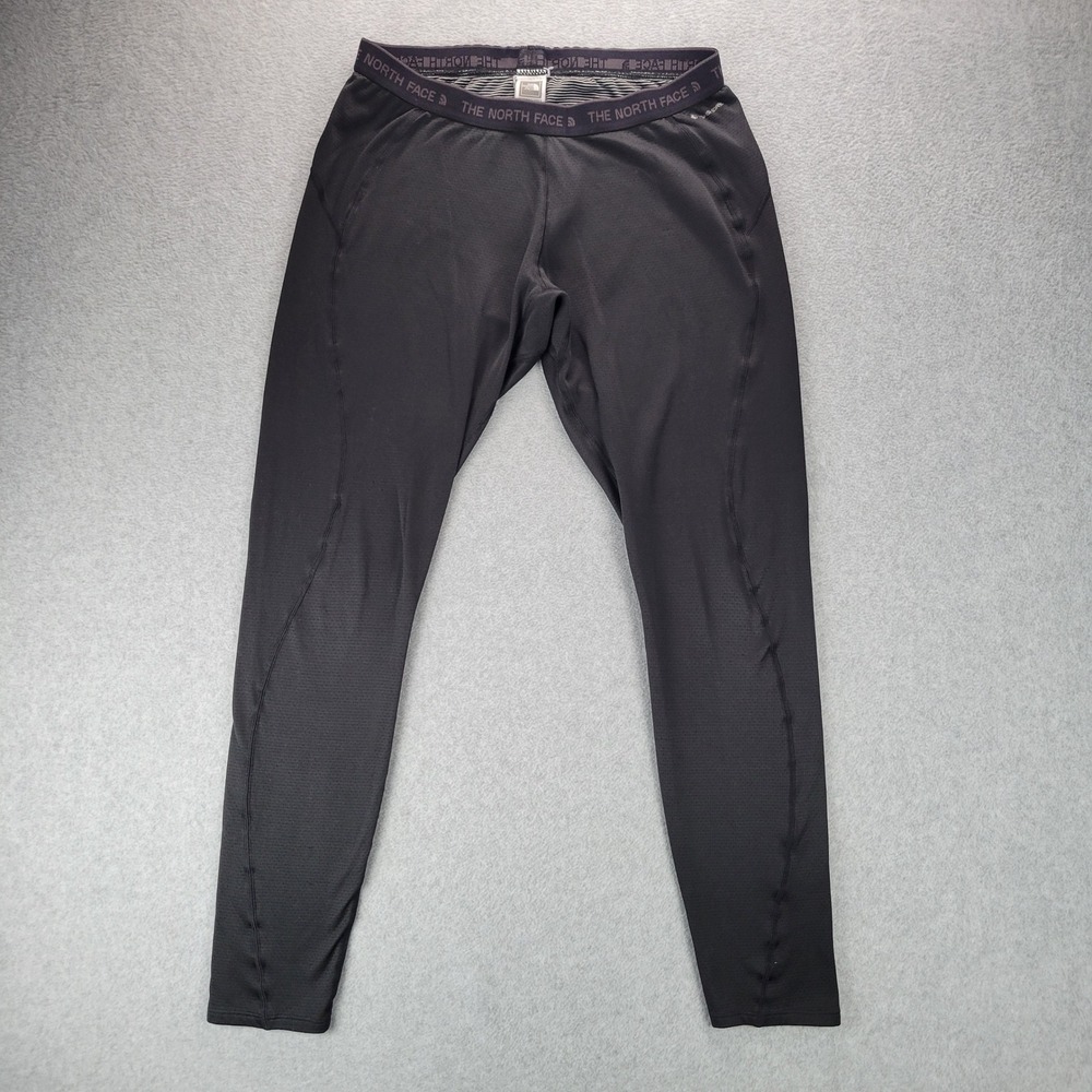 The North‎ Face FlashDry Base Layer Leggings Womens Large Black Athletic Tights